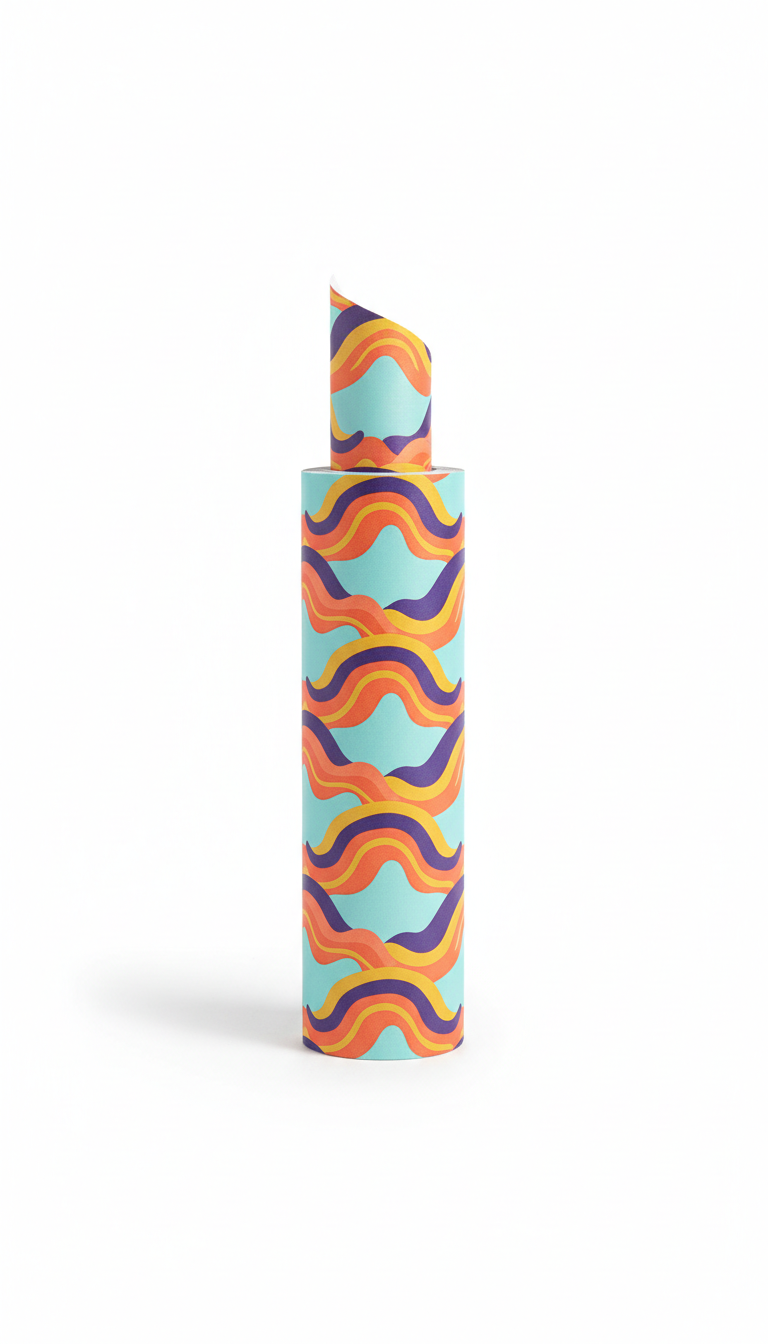 Mint Wave adhesive shelf liner
